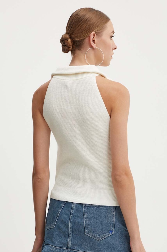 Одежда Жилетка с примесью шерсти HUGO 50518290 бежевый