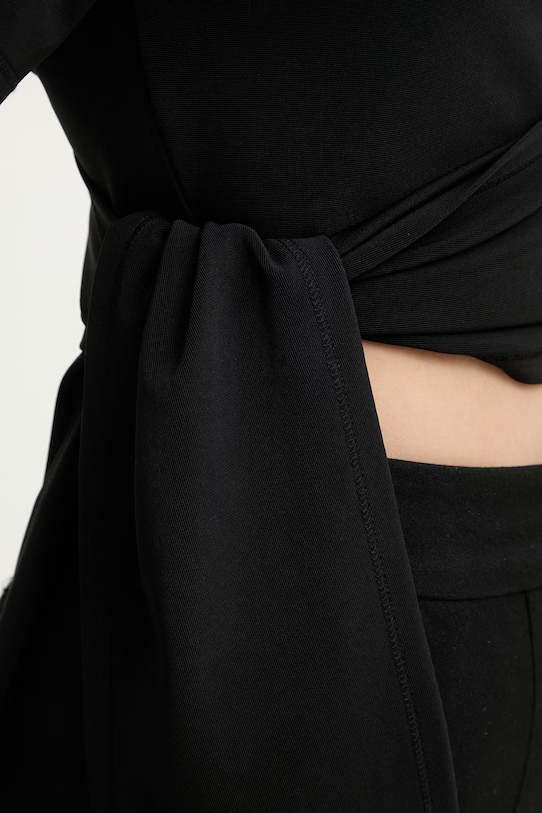 Μπλουζάκι HUGO 50517467 μαύρο