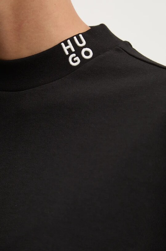HUGO tricou din bumbac 50520187 negru