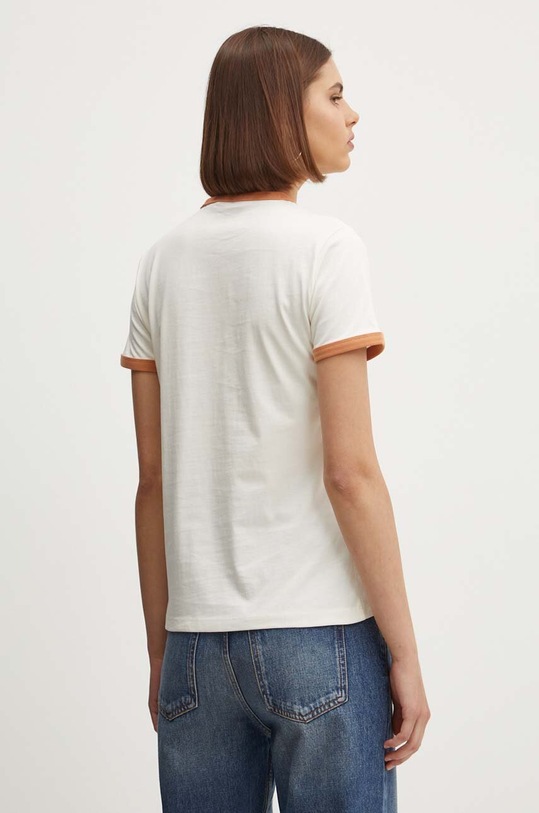 Odzież HUGO t-shirt bawełniany 50530170 beżowy