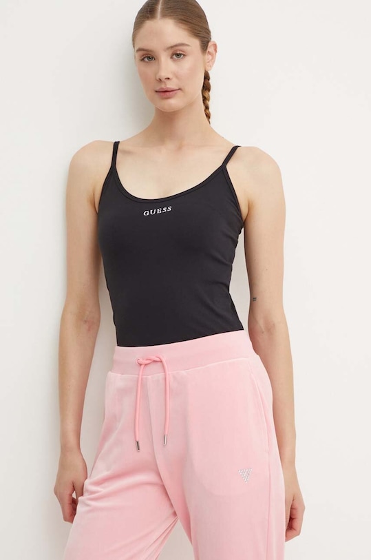 Top Guess MARIKA hladký černá V4YP11.KCD02