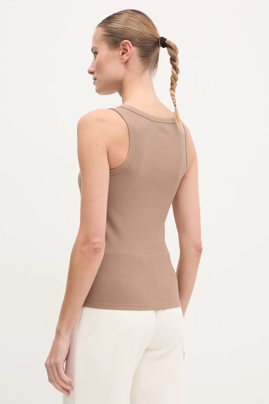 Oblečení Top Guess COLETTE V4YP06.K8RT2 hnědá