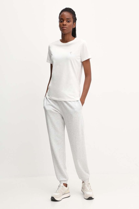 Guess tricou COLETTE V4YI09.J1314 bej SS25