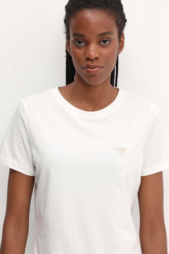 Guess t-shirt COLETTE beżowy V4YI09.J1314