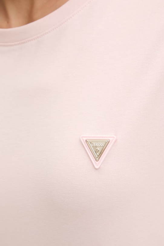 Guess t-shirt COLETTE V4YI09.J1314 różowy