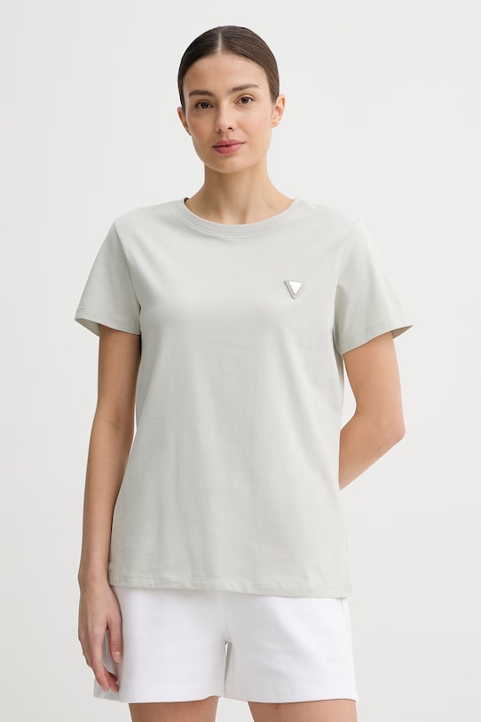 Guess t-shirt COLETTE zielony V4YI09.J1314