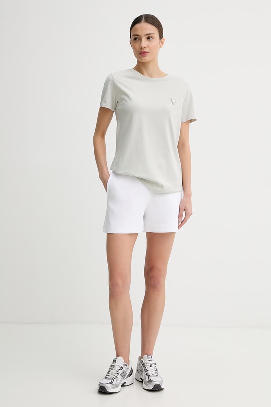 Guess t-shirt COLETTE V4YI09.J1314 zielony SS26