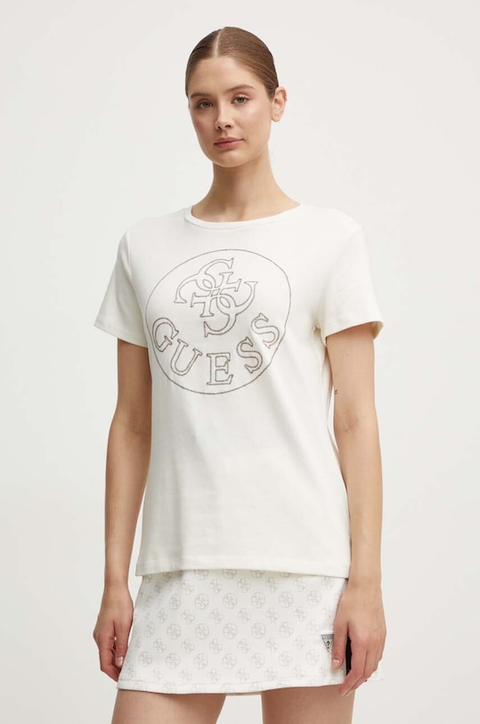 Guess t-shirt NOÉMIE regular beżowy V4YI03.KCB61