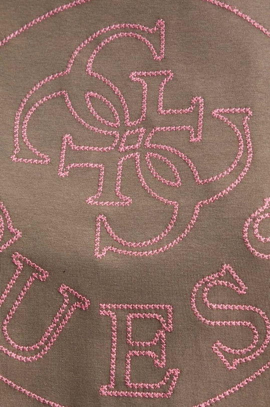 Guess t-shirt NOÉMIE V4YI03.KCB61 brązowy