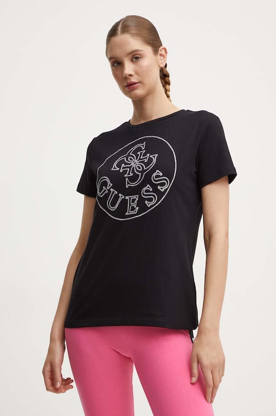 Guess t-shirt NOÉMIE regular czarny V4YI03.KCB61
