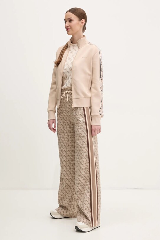 Guess t-shirt in cotone NOMIE V4YI04.I3Z14 beige AW24