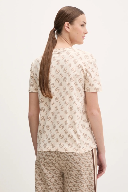 Abbigliamento Guess t-shirt in cotone NOMIE V4YI04.I3Z14 beige