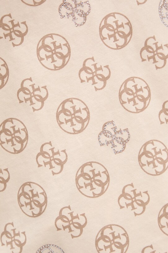 Guess t-shirt in cotone NOMIE V4YI04.I3Z14 beige