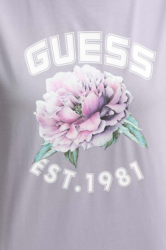 Tričko Guess PEONY V4YI15.J1314 fialová