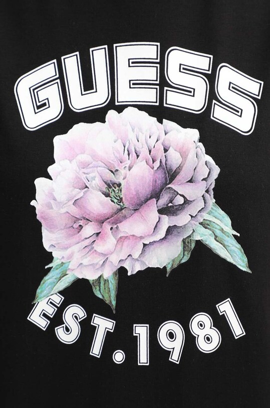 Guess tricou PEONY V4YI15.J1314 negru