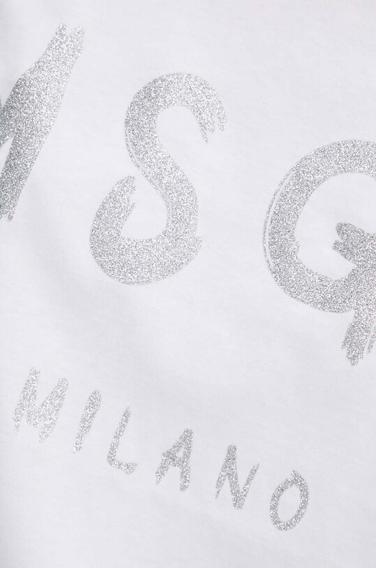 MSGM t-shirt in cotone 3441MDM510G.237002 bianco