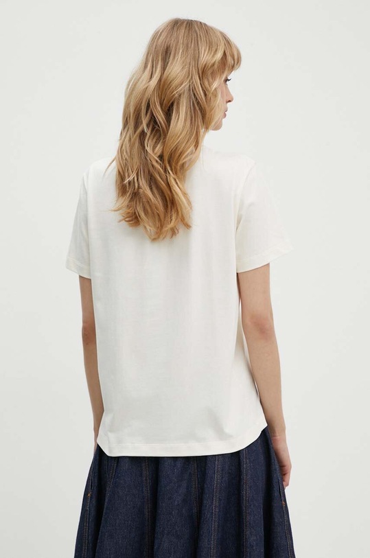 Одяг Бавовняна футболка MSGM 3741MDM143.247798 бежевий