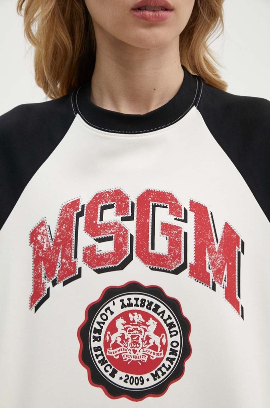 MSGM tricou din bumbac 3741MDM86.247798 bej