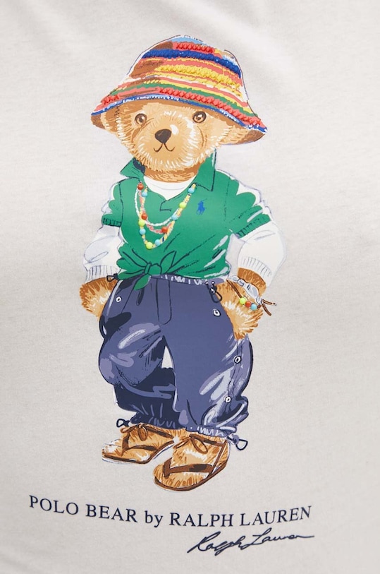 Polo Ralph Lauren tricou din bumbac 211935615 alb