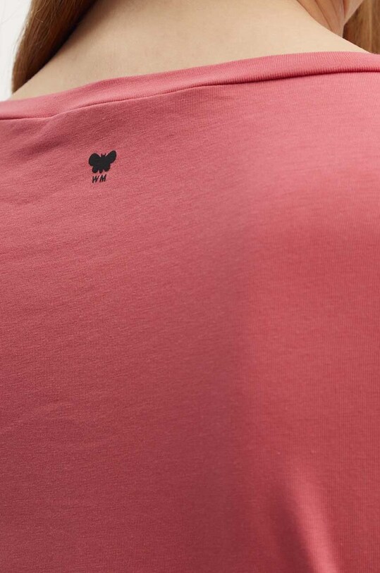 Weekend Max Mara t-shirt 2425976011600 różowy