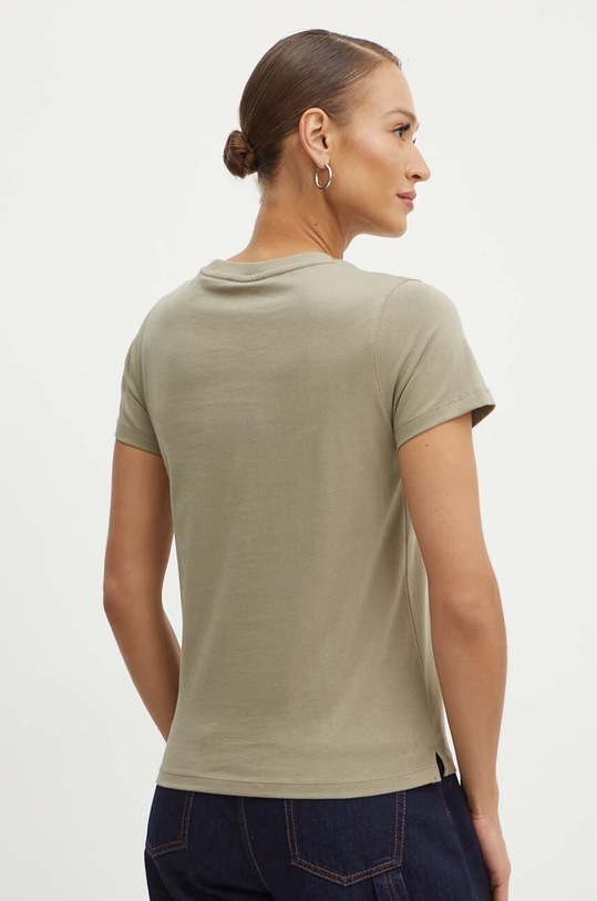 Odzież Guess t-shirt bawełniany W4YI17.I3Z14 zielony