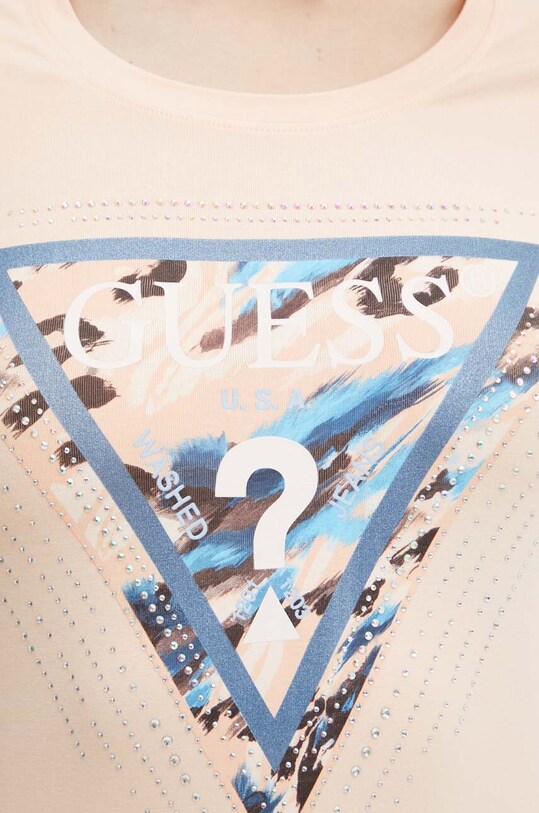 Футболка Guess LEO оранжевый W4YI15.J1314