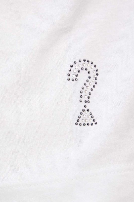 Guess t-shirt bawełniany W4YI14.JA914 biały
