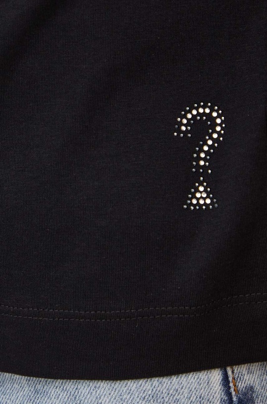 Guess t-shirt bawełniany W4YI14.JA914 czarny
