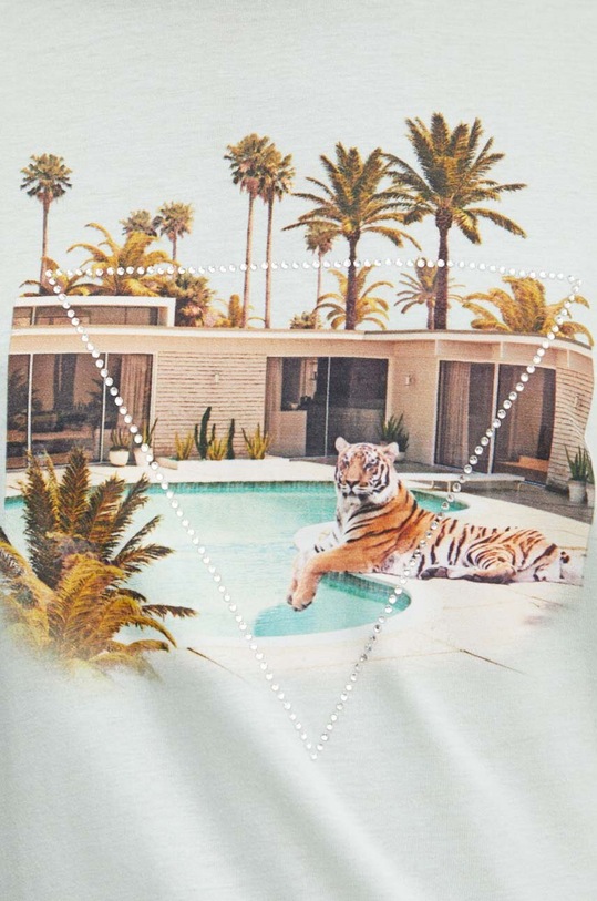 Guess t-shirt W4YI48.K9SN1 turchese