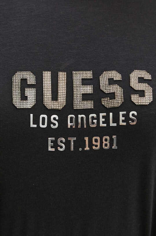 Tričko Guess PYRAMIDE W4YI35.KC8T0 čierna