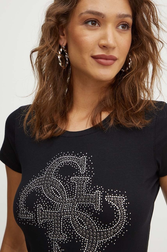 Guess t-shirt czarny W4YI37.J1314