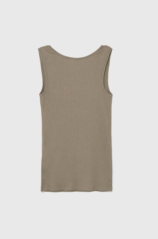 Bavlněný top Guess W4YP25.K1814 zelená AW24