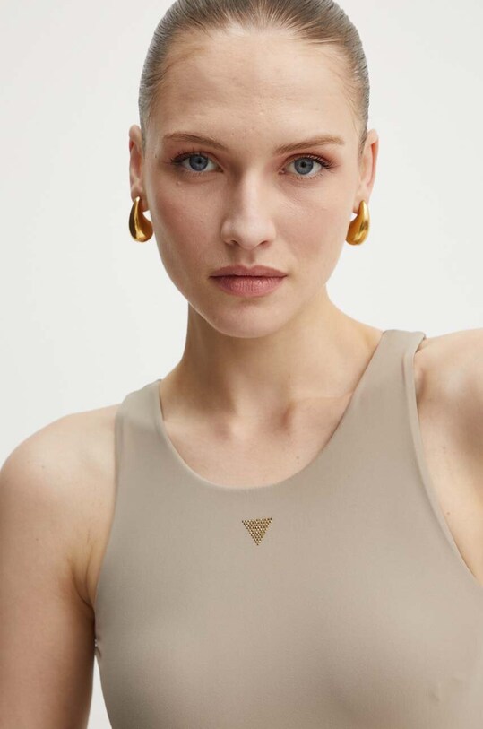Боді Guess KIM W4YP46.KCDE0 бежевий