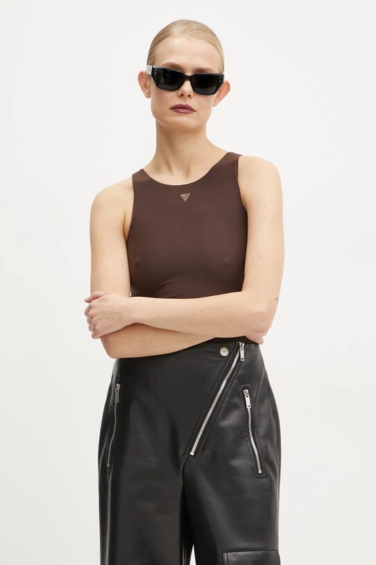 Боди Guess KIM W4YP46.KCDE0 коричневый