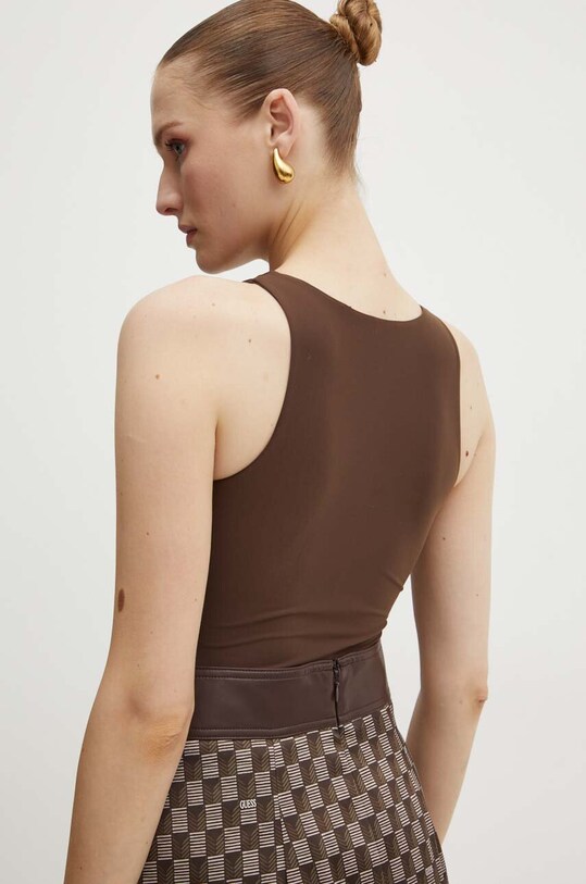 Abbigliamento Guess body KIM W4YP46.KCDE0 marrone