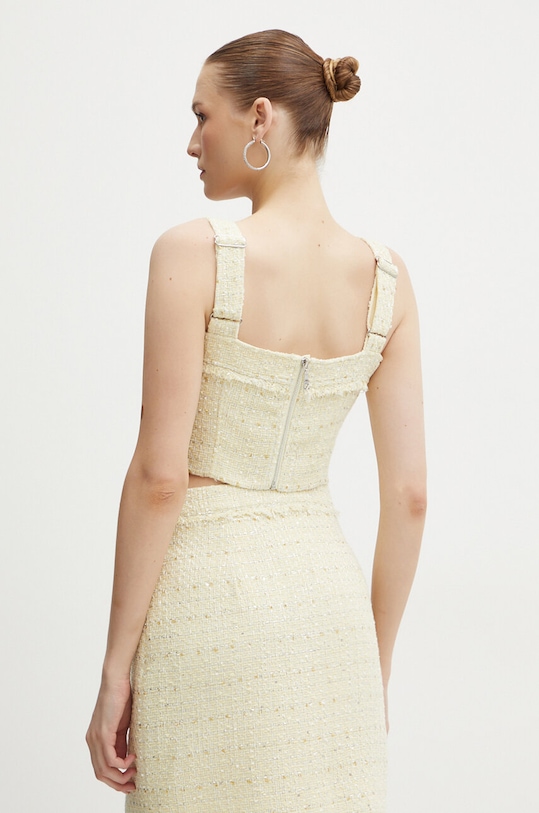 Oblečení Top Guess SOFIA W4YH29.WGAO2 žlutá