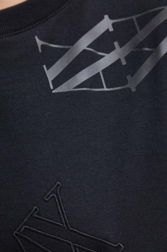 Pamučna majica Armani Exchange 6DYT02.YJNNZ crna