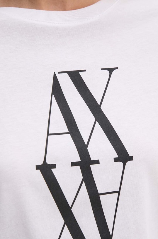 Pamučna majica Armani Exchange bijela 6DYT04.YJG3Z