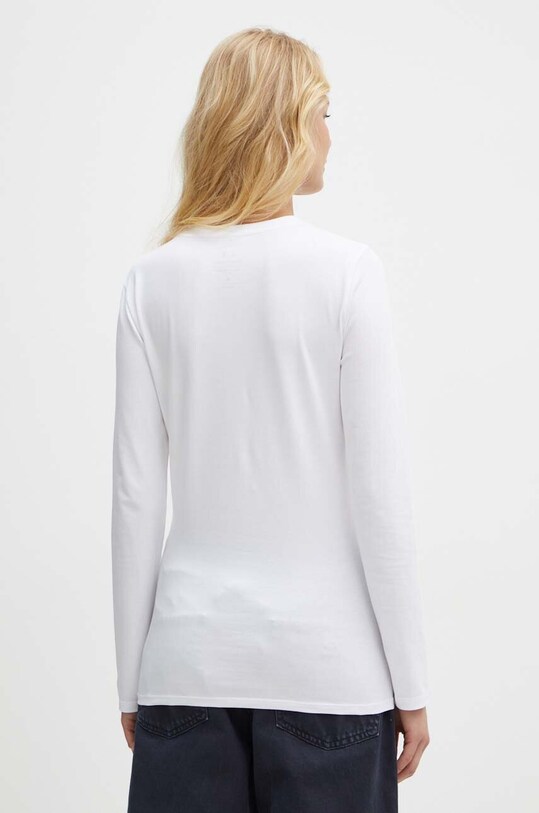 Îmbrăcăminte Armani Exchange longsleeve 6DYT05.YJDTZ alb
