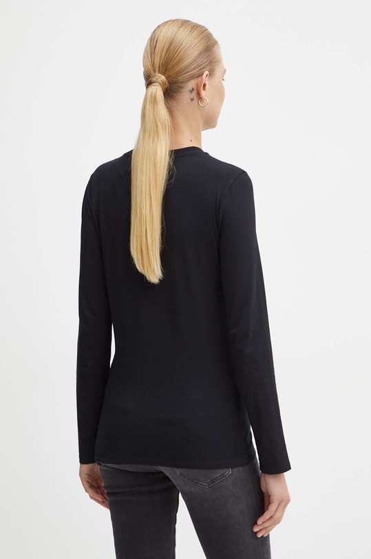 Îmbrăcăminte Armani Exchange longsleeve 6DYT05.YJDTZ negru