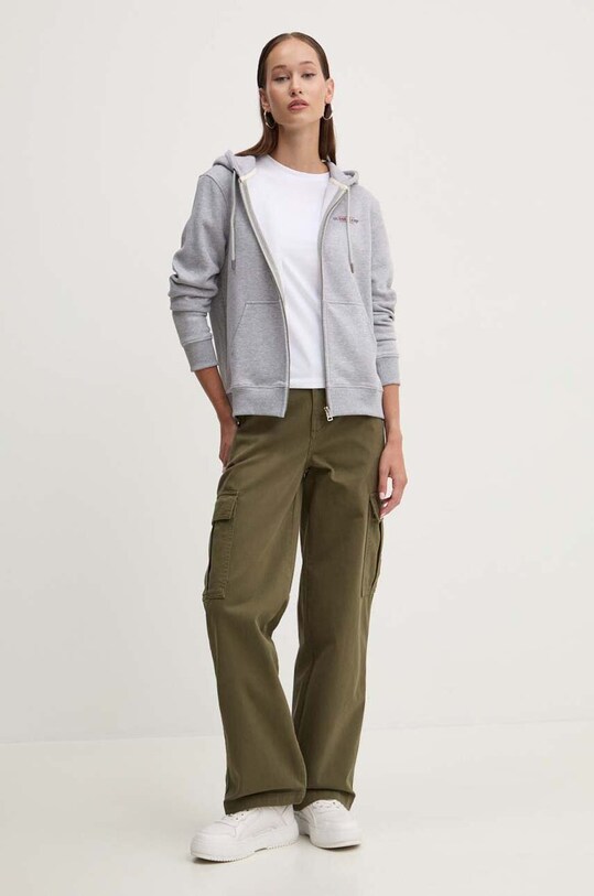 Guess Jeans tricou W4YI02.J1314 alb AW25