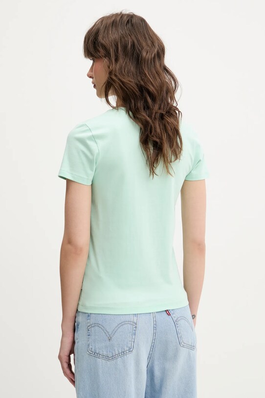 Guess Jeans tricou W4YI02.J1314 verde SS25