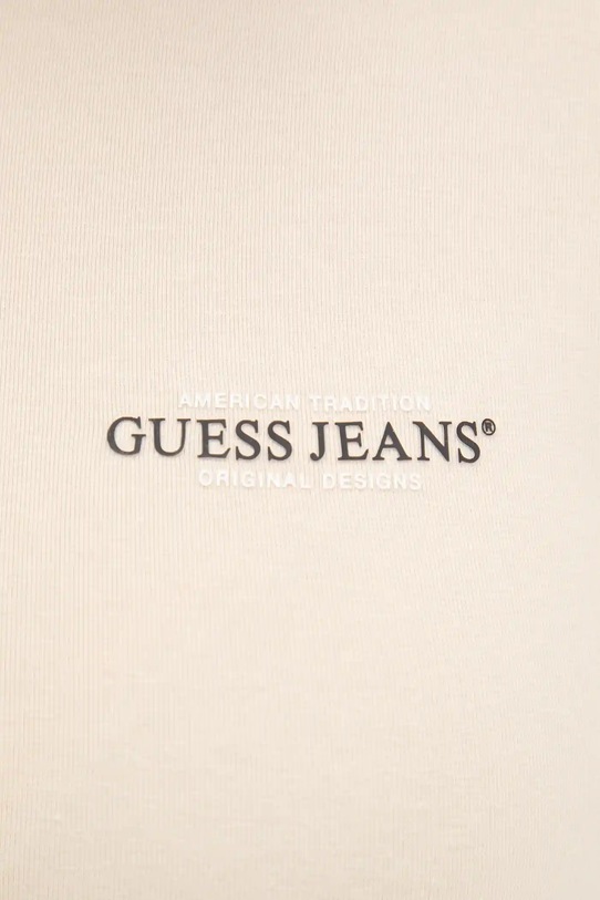 Μπλουζάκι Guess Jeans W4YI02.J1314 μπεζ