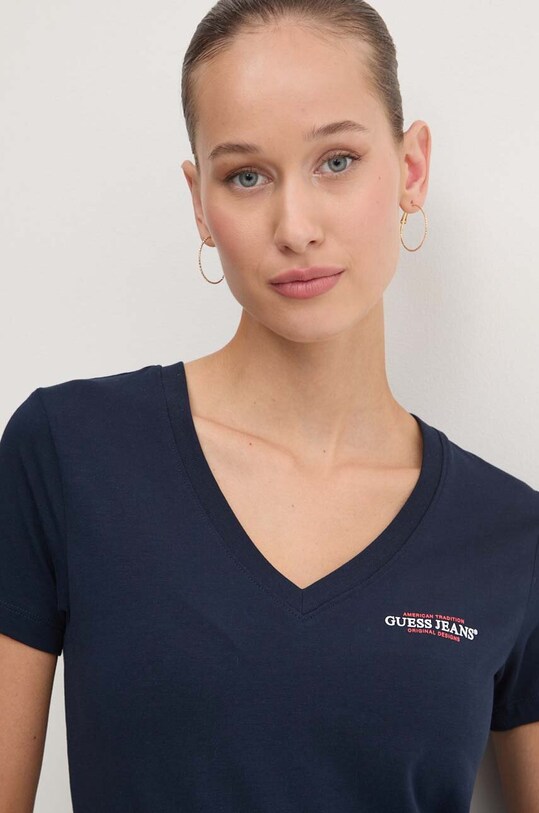 Футболка Guess Jeans темно-синій W4YI23.J1314