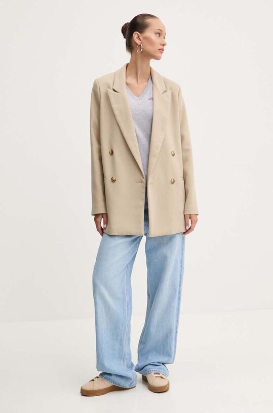 Guess Jeans t-shirt W4YI23.J1314 szary SS25