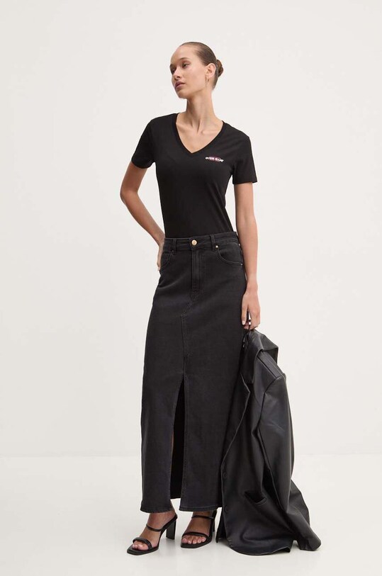 Футболка Guess Jeans W4YI23.J1314 чорний SS25