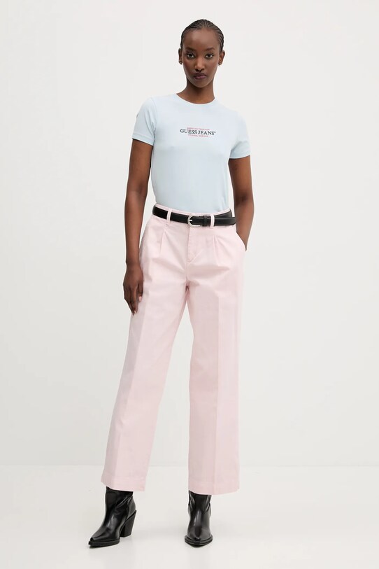 Tričko Guess Jeans W4YI03.J1314 modrá SS25