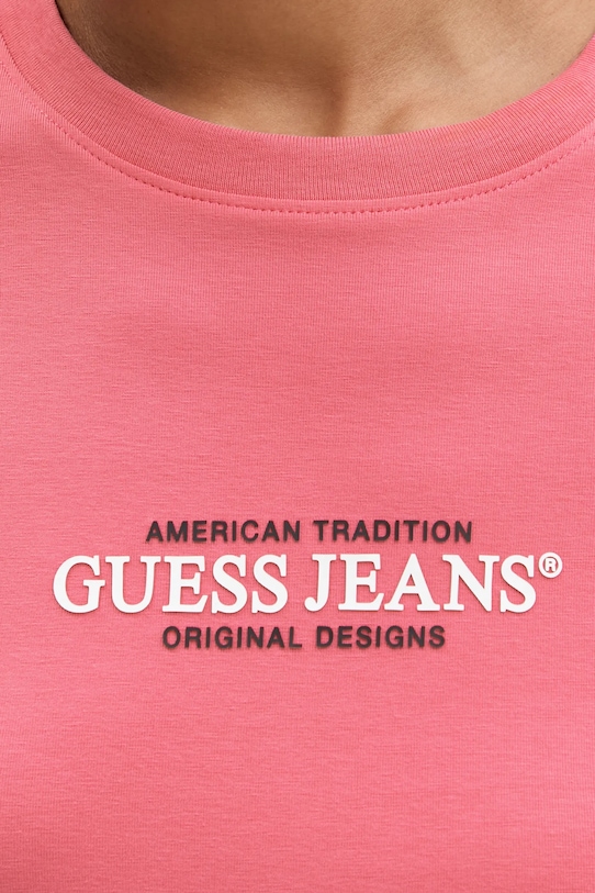 Футболка Guess Jeans W4YI03.J1314 рожевий