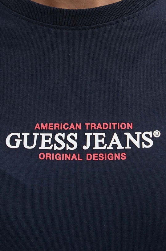 Guess Jeans t-shirt W4YI03.J1314 granatowy