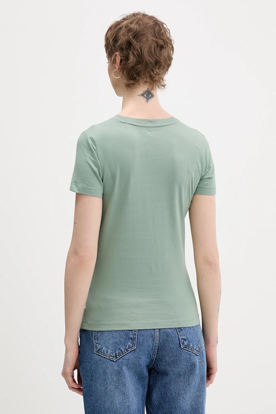 Odzież Guess Jeans t-shirt W4YI03.J1314 turkusowy